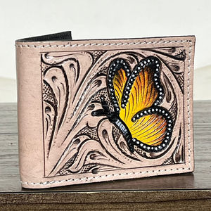 OEM ODM Handcrafted Genuine Cowhide Leather Bifold Fashionable Short Multi Card Holder with ID Window Customized Logo <b>Wallet</b> - Product Image 5