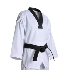 Martial Arts Wear Taekwondo Uniform Custom Front Logo Print Breathable Comfort High Quality - Product Image 4