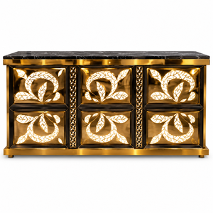Zaravelle GrandFeast Pavilion - Isla Buffet de Lujo de Acero Inoxidable, Mostrador de Catering Multi-Estación para Uso en Interiores/Exteriores, Rápido - Product Image 6