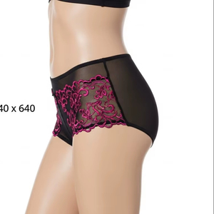 Nueva Llegada, Venta al Por Mayor de Fábrica, Bragas de Bikini Sexys para Mujer, Tejidas, Ecológicas, Transpirables, de Cintura Alta, Sin Costuras, con Logotipo Personalizado - Product Image 4
