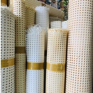 Natural & Bleached Rattan <b>Webbing</b> Roll and Handmade Cane Mesh for Chair & Cabinet | Durable | Bulk Supply - Product Image 2