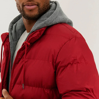 Vestes matelassées pour hommes de style bulle avec logo personnalisé de haute qualité, design très populaire, vestes matelassées pour adultes
