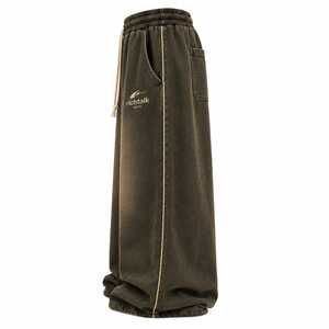 Hot Selling Factory Price <b>Men</b> Lightweight Casual Mid <b>Baggy</b> <b>Trouser</b> Quick Dry Breathable Polyester/Cotton Drawstring Closure New - Product Image 3