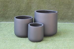 KNT Creations PL B-217 Size <b>Planter</b> Set Floor Indoor Use Direct Plantation Artificial Plants Lightweight Durable Hand Carved - Product Image 6