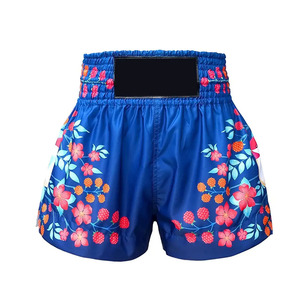 Pantalones Cortos de Muay Thai Personalizados, Transpirables, para Deportes de Combate, con Impresión por Sublimación, para Entrenamiento de Kickboxing - Product Image 1