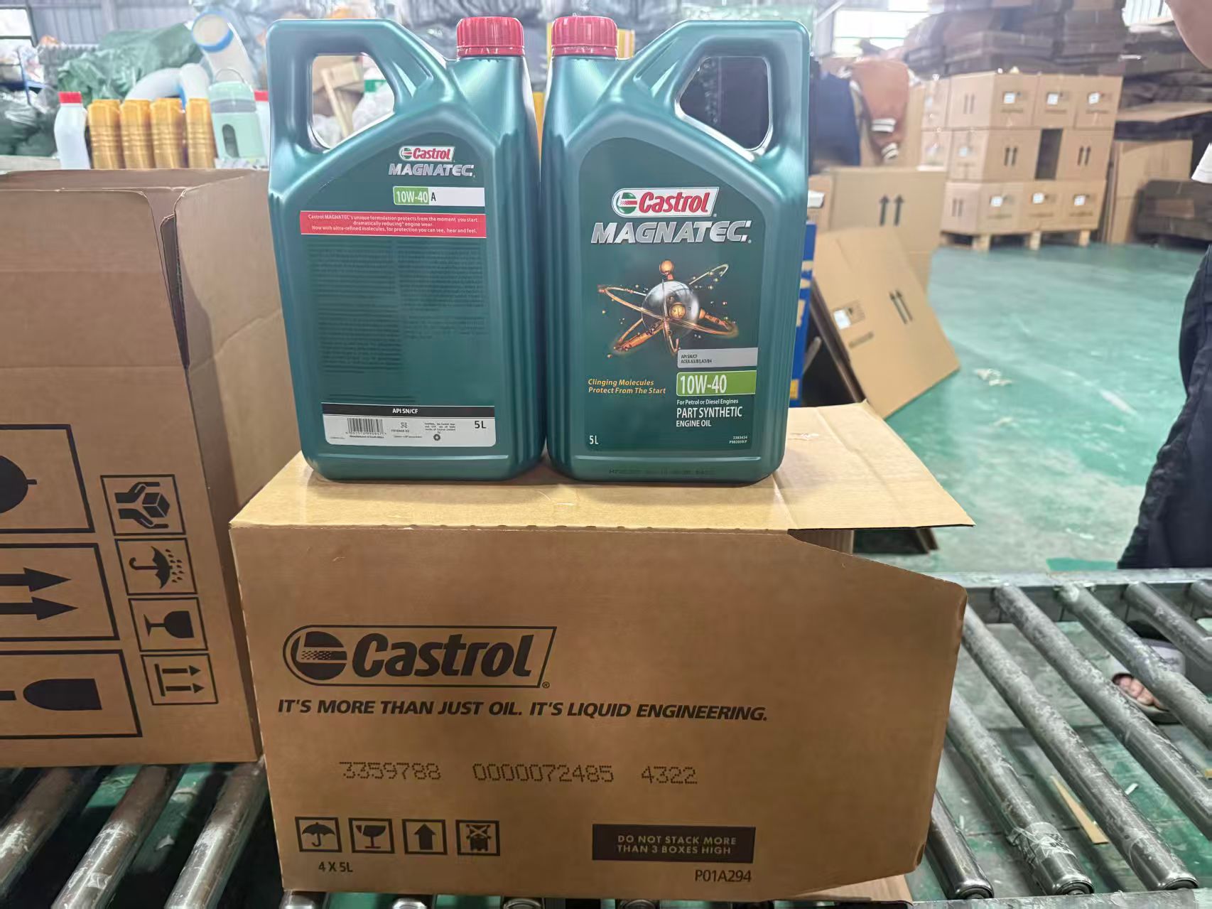 Castrol 5W-30 Full Synthetic Engine Oil API SN SP Motor Lubricant for Gasoline Car Oil Parts Image 3