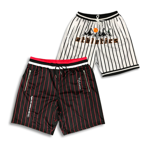 Shorts en nylon réfléchissant personnalisés, shorts de sport en nylon de haute qualité, logos personnalisés, impression à l'écran, shorts pour hommes - Product Image 3