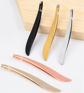 Pince à épiler pour sourcils de haute qualité en acier inoxydable, marque propre, pince à épiler pour l'épilation des sourcils en acier inoxydable - Product Image 1