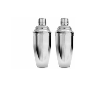 Shaker à cocktails classique en métal avec finition polie, joint fiable et design conçu pour le mélange de cocktails lors d'événements - Product Image 6