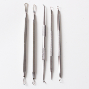 High Quality Face <b>Blackhead</b> Remover Stainless Steel Pimple <b>Extractor</b> Customizable Packaging Latest Design - Product Image 1