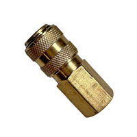 Raccord pneumatique rapide en laiton de type mini européen, interchangeable OEM avec les raccords de tuyau compressé de type Rectus 21