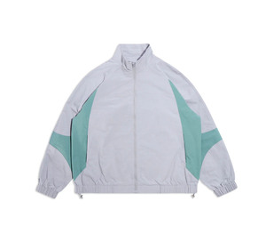 Custom <b>Men's</b> Plus Size <b>Summer</b> Windproof Breathable Windbreaker <b>Jacket</b> Stand Collar Zipper Lightweight Outdoor Sportswear <b>Jacket</b> - Product Image 1