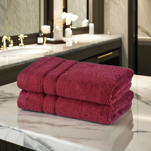 100% pur coton Durable à séchage rapide tissé écologique de qualité commerciale serviettes de bain à la main de golf d'Inde - Product Image 5