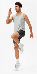 Chaleco Deportivo para Hombre, Primavera-Verano, Camiseta Holgada, Transpirable y de Secado Rápido, Ropa de Fitness para Correr, Entrenamiento, Gimnasio, Yoga - Product Image 4