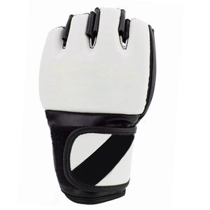 ถุงมือฝึกซ้อม MMA แบบเปิดฝ่ามือ สำหรับการต่อสู้และการต่อยมวย ทำจากหนัง PU ทนทาน ผลิตโดยโรงงาน OEM - Product Image 2