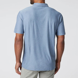 Polo pour homme à séchage rapide, idéal pour la course et le golf, vente en gros - Product Image 2