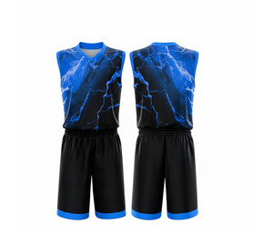 Conjunto de Uniforme de Baloncesto Sublimado, Proveedor de Uniformes de Equipo con Logotipo Personalizado, Jersey y Pantalones Cortos de Poliéster Transpirable para Hombre y Mujer - Product Image 5