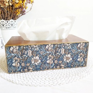 Caja de pañuelos de madera con estampado de cristal, caja de pañuelos espiritual de madera con estampado para almacenamiento de piedras curativas, estuche mayorista - Product Image 1