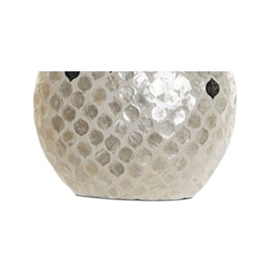 แจกันเคลือบเงาทำมือจากเปลือกหอยมุกเวียดนาม - Product Image 3