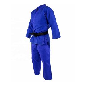 เครื่องแบบยูโดผ้าฝ้าย100% สีฟ้าแบบกำหนดเอง - Product Image 3