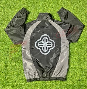 Ensemble coupe-vent personnalisé pour l'été – Veste de course vintage en polyester grande taille pour homme – Survêtement léger - Product Image 2