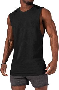 Débardeur de musculation pour homme, personnalisé avec logo OEM, haute qualité, 95% coton, 5% élasthanne, pour la musculation et la salle de sport - Product Image 4