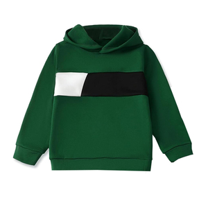 ชุดเสื้อสเวตเชิ้ตมีฮู้ดสีเขียวสำหรับเด็กผู้ชายพร้อมกางเกงจ็อกเกอร์สีดำชุดลำลองฤดูใบไม้ร่วงแขนยาวผ้าฝ้าย 100% ชุดเด็ก - Product Image 2