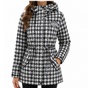 Women's Outdoor Winter Parka <b>Jacket</b> with Adjustable Drawstring Waist, Durable <b>Waterproof</b> Material and <b>Warm</b> Thermal Filling - Product Image 1