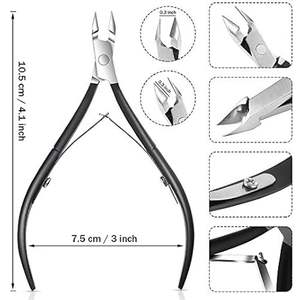 High Quality Lightweight Stainless Steel Cuticle and <b>Nail</b> Nippers Round Shaped Easy Use <b>Nail</b> <b>Clipper</b> on Fingers - Product Image 6