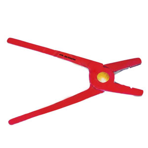 Durable Lightweight Veterinary Use Livestock Identification <b>Tags</b> Precision Stainless Steel Red Color <b>Dog</b> Ear <b>Tag</b> Applicator Set - Product Image 2