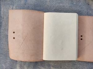 Wholesale Genuine Leather <b>Journal</b> Vintage Deckle Edge Handmade Paper Blank Spell Book <b>Writing</b> Diary Sketchbook Personalized - Product Image 5