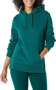 Sudadera con Capucha de Forro Polar para Mujer, Suave y Térmica, de Manga Larga, Informal, para Invierno, con Bolsillos - Product Image 2
