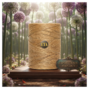 เชือกป่านดิบคุณภาพดี 165 ปอนด์ / 1ply เป็นมิตรกับสิ่งแวดล้อม เหมาะสำหรับงานเย็บปักถักร้อย ส่งออก ผลิตในบังกลาเทศ - Product Image 1