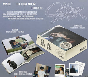 SHINEE MINHO - [ CALL BACK ] 1ER ÁLBUM (Versión Flipbook) ÁLBUM DE K-POP MÁS VENDIDO EN COREA - Product Image 4