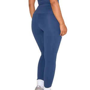 Women's Casual Solid High Waist Mesh <b>Leggings</b> Yoga Gym <b>Workout</b> Quick Dry Breathable Stretch Active Wear <b>with</b> Invisible <b>Pocket</b> - Product Image 2