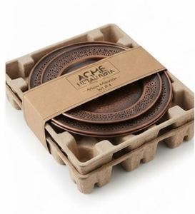 Plateau de service en argent de qualité supérieure avec un design classique, parfait pour les dîners élégants au restaurant et les plateaux de service pour les mariages et les hôtels - Product Image 6
