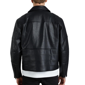Good Quality Fashionable <b>Leather</b> <b>Jackets</b> Fully Customized <b>Genuine</b> Cowhide <b>Men</b> <b>Leather</b> <b>Jackets</b> Zipper Closure <b>Leather</b> <b>Jackets</b> - Product Image 2