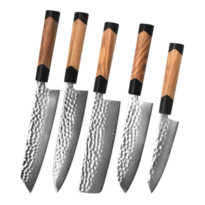 ชุดมีดเชฟเหล็กดามัสกัส VG10 รุ่น LEGACY BLADES ด้ามไม้ธรรมชาติ ผู้ผลิต OEM รับผลิตแบรนด์ส่วนตัว - Product Image 1