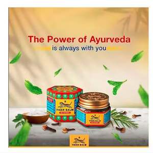 Baume du Tigre Rouge : Pommade Efficace pour Soulager les Douleurs Musculaires, Articulaires et des Genoux – Remèdes Ayurvédiques - Product Image 1