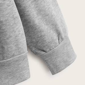 Sudaderas con capucha de algodón estampadas para hombre de alta calidad, con logotipo personalizado, gruesas, extragrandes, de forro polar para el invierno - Product Image 4