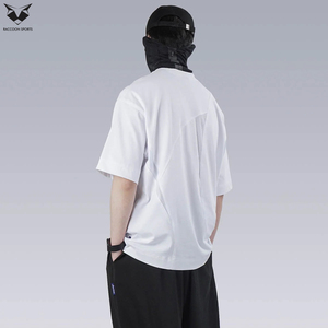 Camisetas Techwear de Última Moda 2026, Camisetas Tácticas de Algodón con Estilo Urbano para Hombre, Talla Grande - Product Image 3