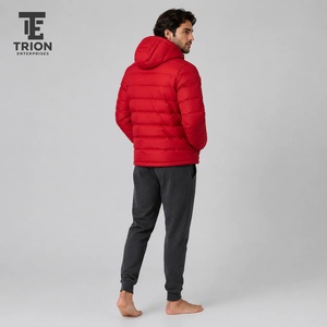 Nouvelle Veste Puffer Imprimée pour Homme 2026 – Blouson Rembourré Chaud d'Hiver pour Homme – Vente en Gros, Personnalisable OEM - Product Image 4