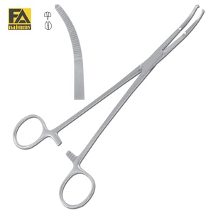 Pinces hémostatiques Mikulicz personnalisées 1x2 dents, instrument chirurgical manuel, CE ISO13485 Classe I, chirurgie générale - Product Image 1