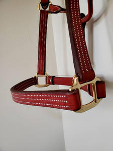 Y & Z bride de cheval en cuir véritable de haute qualité en nylon de qualité supérieure licou prix de vente entier disponible pour les sports équestres - Product Image 2