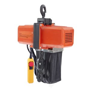 Paranco Elettrico a Catena da 1100 Libbre, Altezza di Sollevamento 15 FT, 120V Monofase, Gru a Ponte con Catena G100, Cavo da 10 FT per Settori Agricoli e Industriali - Product Image 5