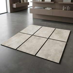 Carrelage de sol en porcelaine rustique brut, carrosserie entier en granit solide, 20mm, au-dessus du sol en béton, service OEM, 11 pièces, 24x24 - Product Image 3