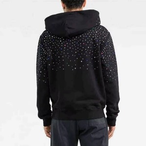 Custom Hoodies Low MOQ Wholesale 100% Cotton Fleece Heavyweight 350GSM OEM Logo Embroidery Printing Manufacturer - Product Image 3