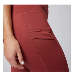 High Quality 4-way Stretch Horse Riding Breeches Leggings Tights Equestrian Wear Pants on Technical Fabric with Soft Feel - Product Image 3