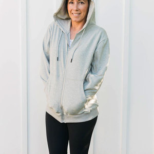 Sweat-shirt à capuche color block moderne pour femme, design à empiècements, vêtement de mode urbaine professionnelle, nouveau style 2026 - Product Image 2