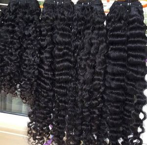 วิกผมชาวอินเดียแบบไม่ผ่านกระบวนการผมแบบเรมี่แบบสองชั้นผมลอนแบบนุ่มไหลลึกแบบไม่ผ่านกระบวนการผมธรรมชาติ - Product Image 3